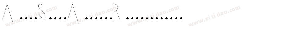 AcornSwashAltern Regular字体转换
